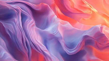 Obraz premium Vibrant Abstract Gradient Waves Perfect for Sleek and Stylish Designs