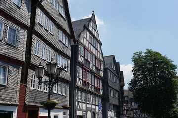 Hauptstraße in der Altstadt von Herborn