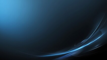 Obraz premium Abstract black and blue gaming background. Generative Ai.