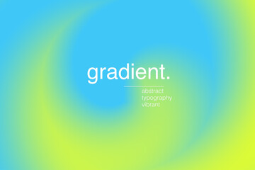 abstract gradient design with vibrant green, blue and yellow tones, creating a soft and smooth flow of overlapping shapes smooth loop