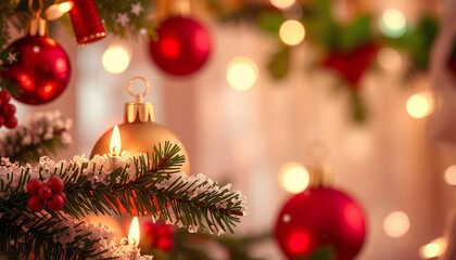 Obraz premium christmas background