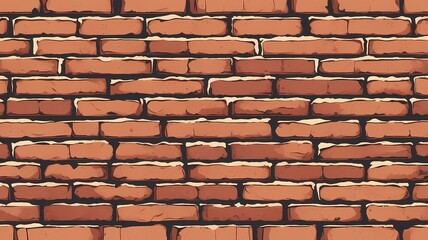 red brick wall