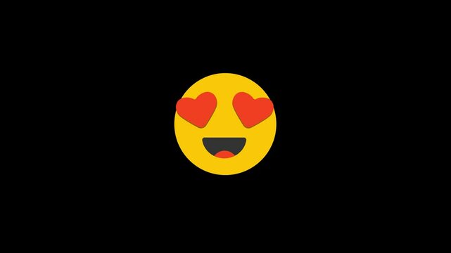 Five big emoticons, emoticon love, emoticon impressed, emoticon confused, emoticon vomit, emoticon money