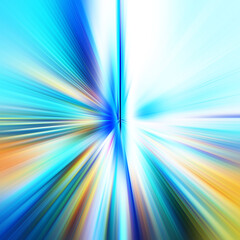 Obraz premium Colorful zoom motion effect. Abstract background. Color lines. Colored texture backdrop and banner. Multi color gradient pattern and textured wallpaper.