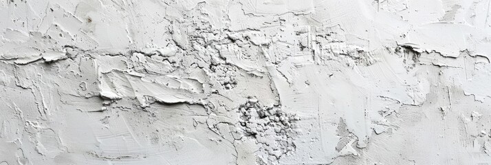 Obraz premium Textured Background White. White Plastered Wall with Stucco Texture and Stone Structure