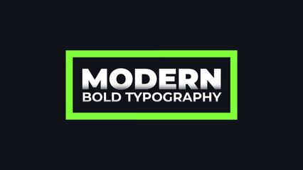 Boxed Outline Text Reveal