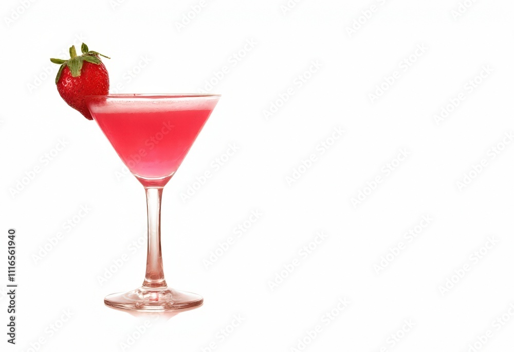 Canvas Prints cocktail with strawberry