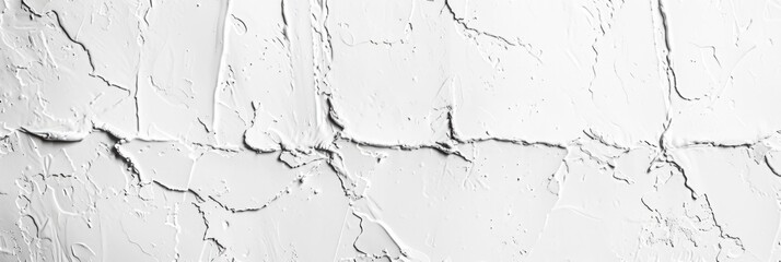 Obraz premium White Background Texture. Plastered Wall with Stucco Texture and Stone Structure