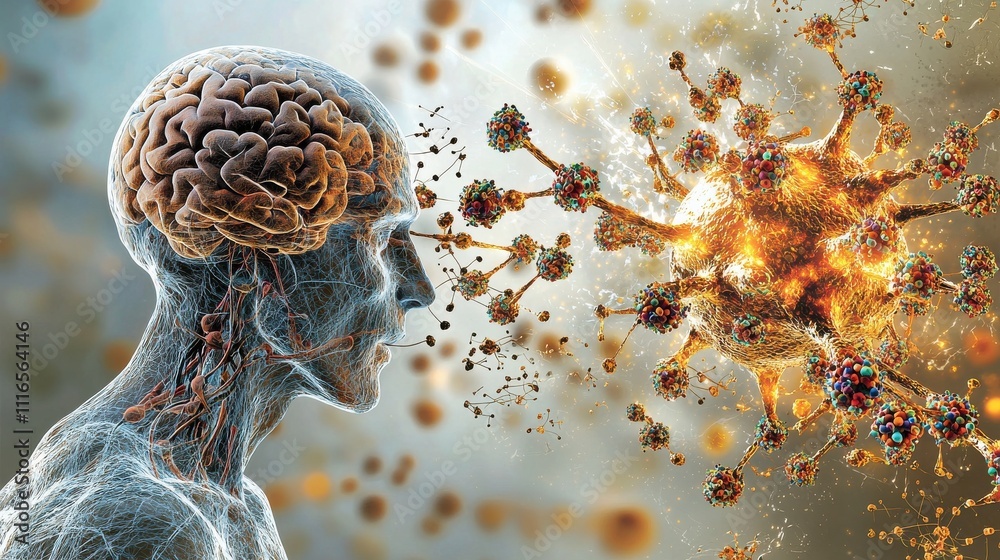 Poster Neurotransmitter interaction dynamics revealed a molecular diagram analysis in the human brain environment from a scientific perspective