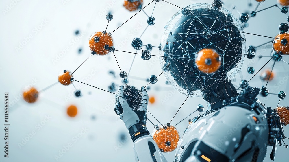 Poster exploring molecular geometries in nanotechnology standards advances in science and technology for en