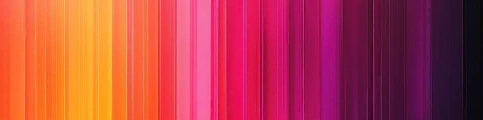 Obraz premium Vibrant gradient colors transition from orange to purple