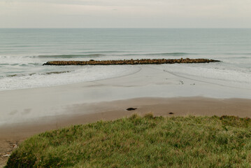 Mar con vista cenital