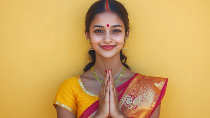 portrait of a girl with smile 