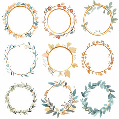 Elegant Cute Photo Frames and Borders for Picture and Photo Decoration