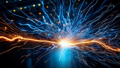 sparks from the fire