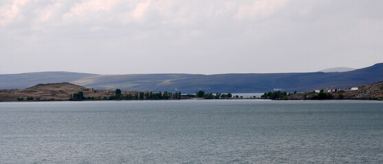 Obraz premium Lake Cildir in Ardahan, Turkey