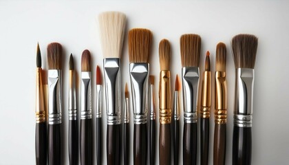 Fototapeta premium brushes for painting