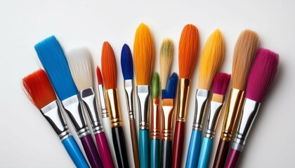 Fototapeta premium brushes and paints