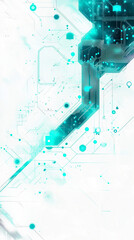 Abstract modern background inspired by computer chips and technology. 