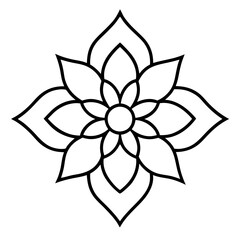 Hand-Drawn Mandala Vector.