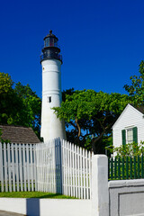 Key West Lighthouse at Key West Florida FL destination for Western Carribbean Crusie from Tampa....