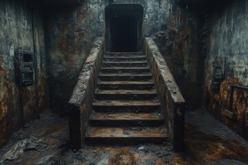 old abandoned factory