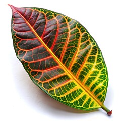 Green Leaf Vector Illustrations on White Background - Minimal and Elegant