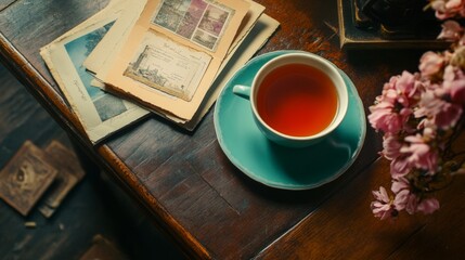Vintage Tea Time with Memories