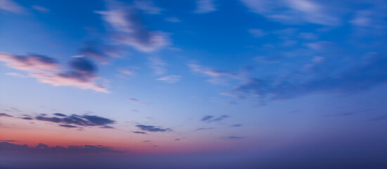 Beautiful dramatic scenic night sky background