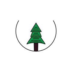 tree Christmas,vector illustration