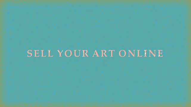 Sell your art online