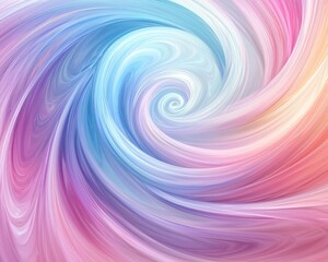 Fototapeta premium Elegant background swirling pastel colors, creating a soothing atmosphere suitable for various applications,