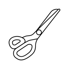 dressmakers shears dressmaking fashion line icon vector. dressmakers shears dressmaking fashion sign. isolated contour symbol black illustration