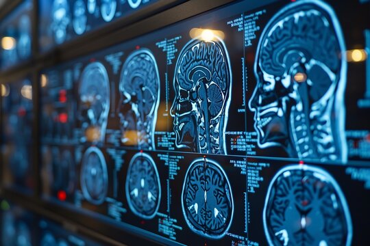 3d radiology scan visualization showcasing diagnostic imaging detecting internal diseases across multiple modalities under Radiology