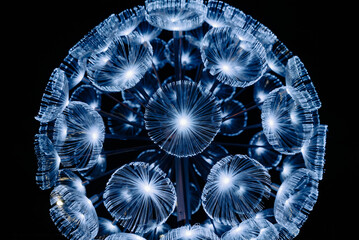 festive city illumination