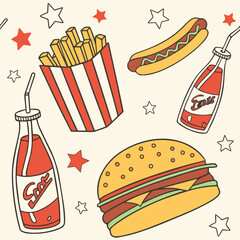 fast food icons