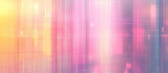 Abstract Pastel Lines: A Dreamy Digital Artwork