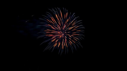 Fototapeta premium Fireworks background holidays concept.