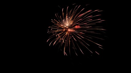 Fireworks background holidays concept.