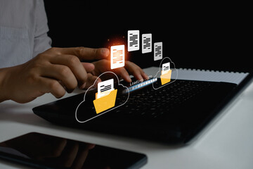 Data transfer, transfer file of data between folders, backup data, exchange of file on folder, DMS....