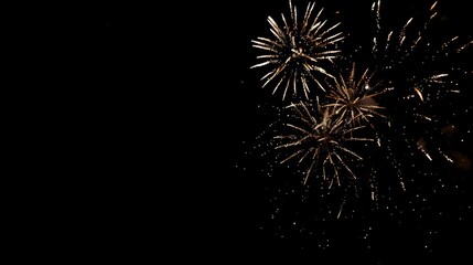 Fototapeta premium Fireworks background holidays concept.