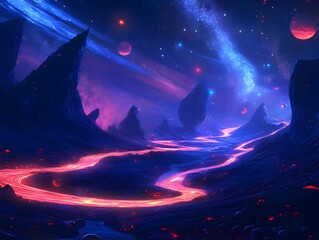 Mesmerizing abstract image featuring swirling golden particles in a spiral formation, evoking cosmic energy and dynamic motion against a dark background