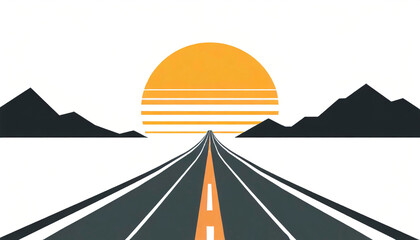 Road to the sunny glorious destination, goal