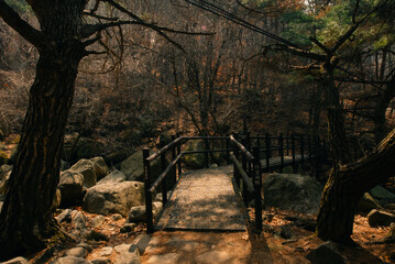 peak of stone in Bukhansan national park, Seoul - sep, 2 2024