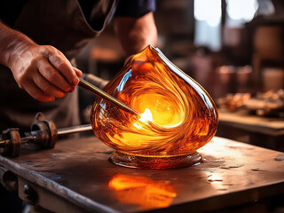 glass blowing