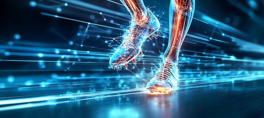 Machine learning performance optimization injury prediction shown machine learning injury prevention dashboard visualizing realtime data athlete movement injury risk under AI Sports Injury Prediction