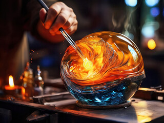 glass blowing