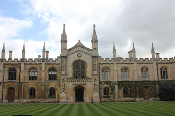 Fototapeta premium Cambridge, United Kingdom, April 18, 2014. Views from Cambridge City