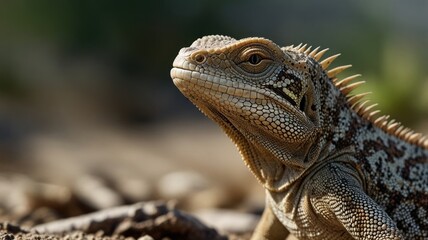 Fototapeta premium Lizard Portrait