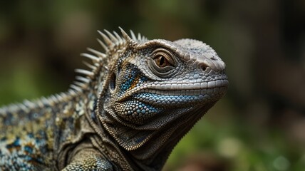 Obraz premium Lizard Portrait